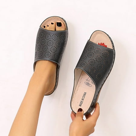 KaLI_store House Slippers For Guests Cloud Slides for Women Men Double Buckle Adjustable Pillow Slippers Ultra Cushion Sandals Black Side 6.5
KaLI_store House Slippers For Guests Cloud Slides for Women Men Double Buckle Adjustable Pillow Slippers Ultra Cushion Sandals Black Side 6.5
