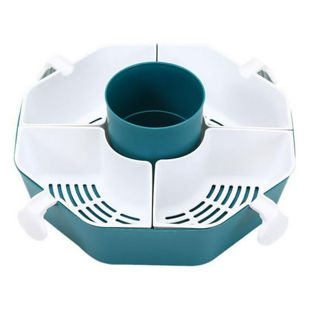 Multifunctional Rotatable Hot Pot Assortment Home Kitchen Drain Basket Wash Basin Vegetable Assortment Blue
Multifunctional Rotatable Hot Pot Assortment Home Kitchen Drain Basket Wash Basin Vegetable Assortment Blue