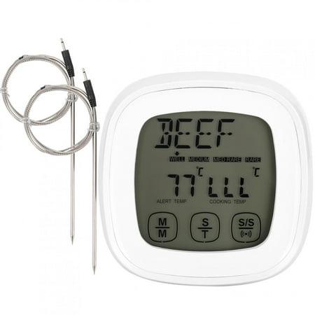 Thermometer BBQ Thermometer Cooking Thermometer Backlight & Calibration Read Meat Thermometer Bbq Grill For Adults Grilling Kitchen
Thermometer BBQ Thermometer Cooking Thermometer Backlight & Calibration Read Meat Thermometer Bbq Grill For Adults Grilling Kitchen