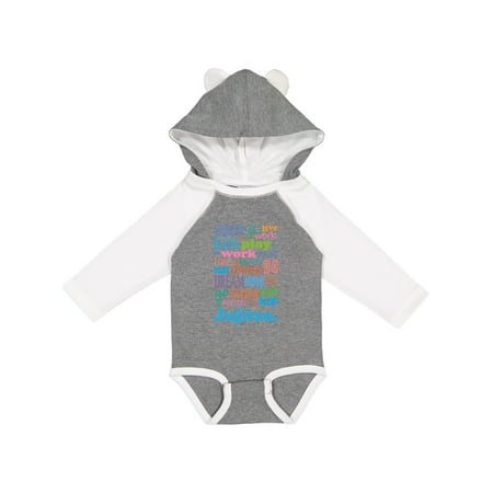 Inktastic Live Dream Jujitsu Gift Baby Boy or Baby Girl Long Sleeve Bodysuit