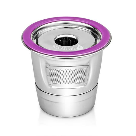 Reusable K Cups Coffee Filters for K 2.0 & 1.0 Single Cup Coffee Makers Universal Stainless Coffee Capsules Cup Coffee Pod Filter with Brush Spoon KCups filter 2 Packs
Reusable K Cups Coffee Filters for K 2.0 & 1.0 Single Cup Coffee Makers Universal Stainless Coffee Capsules Cup Coffee Pod Filter with Brush Spoon KCups filter 2 Packs