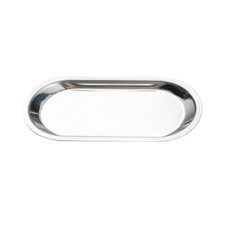 Jubilant Storage Tray Mini Portable Oval Stainless Steel Towel Tray for Household
Jubilant Storage Tray Mini Portable Oval Stainless Steel Towel Tray for Household