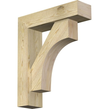 Ekena Millwork 6 W x 22 D x 26 H Westlake Block Rough Sawn Bracket w/ Offset Brace Douglas Fir
Ekena Millwork 6 W x 22 D x 26 H Westlake Block Rough Sawn Bracket w/ Offset Brace Douglas Fir