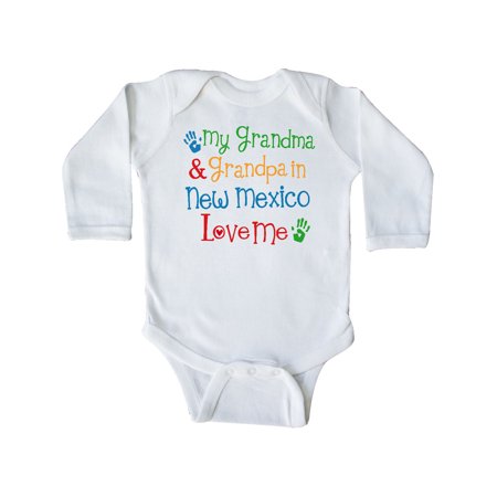 Inktastic Newe Mexico Grandma Loves Me Gift Baby Boy or Baby Girl Long Sleeve Bodysuit
Inktastic Newe Mexico Grandma Loves Me Gift Baby Boy or Baby Girl Long Sleeve Bodysuit