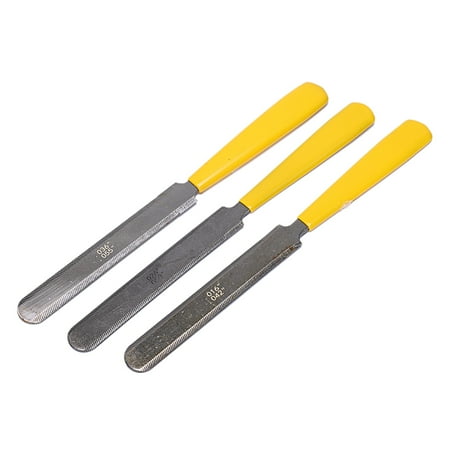 Carbon Steel Nut File Set Guitar Double Sided Gauged Nut Slotting File -Set Of 3
Carbon Steel Nut File Set Guitar Double Sided Gauged Nut Slotting File -Set Of 3