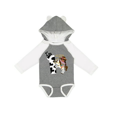 Inktastic I m One-cowgirl Riding Horse Birthday Gift Baby Girl Long Sleeve Bodysuit
Inktastic I m One-cowgirl Riding Horse Birthday Gift Baby Girl Long Sleeve Bodysuit