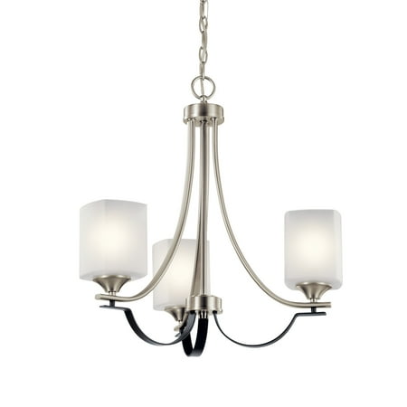 Kichler 52275 Tula 3 Light 21 Wide Chandelier / Semi-Flush Ceiling Fixture - Nickel
Kichler 52275 Tula 3 Light 21 Wide Chandelier / Semi-Flush Ceiling Fixture - Nickel