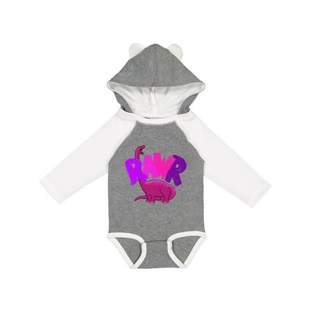 Inktastic Lil Purple Bronto Rawr!! Gift Baby Boy or Baby Girl Long Sleeve Bodysuit
Inktastic Lil Purple Bronto Rawr!! Gift Baby Boy or Baby Girl Long Sleeve Bodysuit