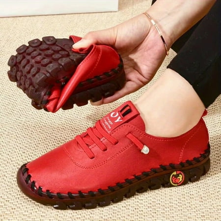 SHENZHYIXINC Women‘s Lightweight Handmade Lace-up Non-slip Low Top Casual Walking Sneakers - Comfortable and Stylish Shoes for Everyday Wear in All Occasions
SHENZHYIXINC Women‘s Lightweight Handmade Lace-up Non-slip Low Top Casual Walking Sneakers - Comfortable and Stylish Shoes for Everyday Wear in All Occasions