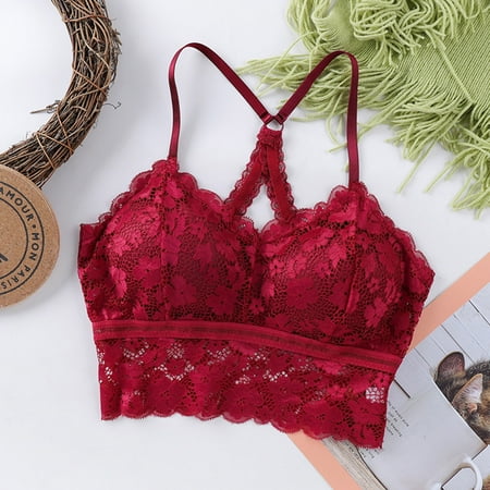 ERTUTUYI Women Ladies Lace Wrap Chest Underwear Cross Beautiful Back Tube Top Vest Bra
ERTUTUYI Women Ladies Lace Wrap Chest Underwear Cross Beautiful Back Tube Top Vest Bra
