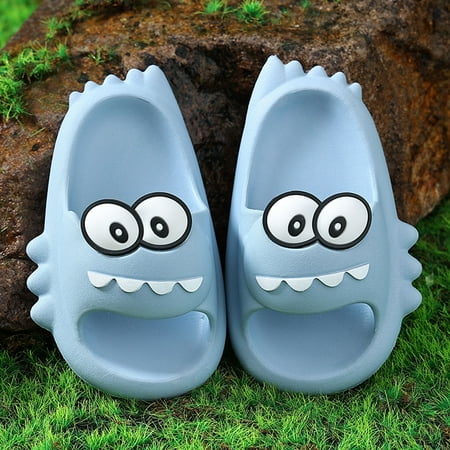 Daqian House Slippers for Kids on Clearance Children Summer Cartoon Dinosaur Slippers Baby Bathing Shoes for Boys Girls In the Bathroom Kids Slippers for Girls Blue 31
Daqian House Slippers for Kids on Clearance Children Summer Cartoon Dinosaur Slippers Baby Bathing Shoes for Boys Girls In the Bathroom Kids Slippers for Girls Blue 31
