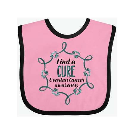 Inktastic Ovarian Cancer Awareness Find a Cure Heart Ribbon Gift Baby Boy or Baby Girl Bib
Inktastic Ovarian Cancer Awareness Find a Cure Heart Ribbon Gift Baby Boy or Baby Girl Bib