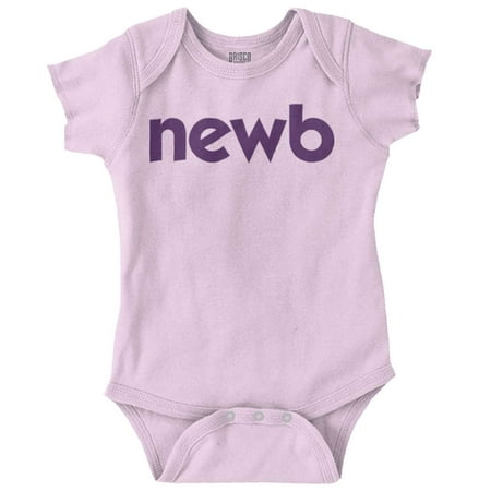Brisco Brands Newb Funny Cute Funny Unisex Baby Bodysuits