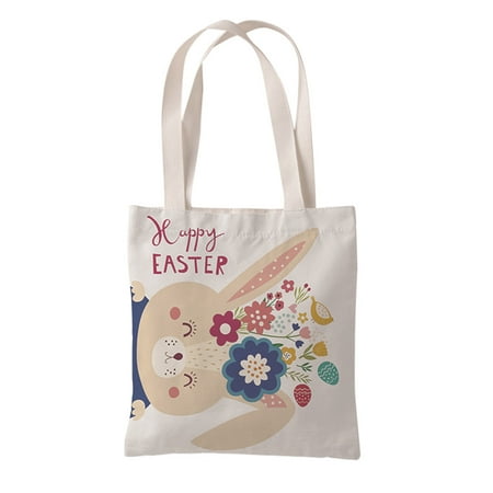 Easter Bunny Gift Bag To Send Children Gift Shoulder Bag Can Be Used As Daily Bag