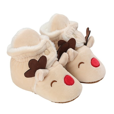 Infant Winter Warm Snow Boots Christmas Anti-Slip Prewalker First Walker Baby Shoes for Boy Girl
Infant Winter Warm Snow Boots Christmas Anti-Slip Prewalker First Walker Baby Shoes for Boy Girl