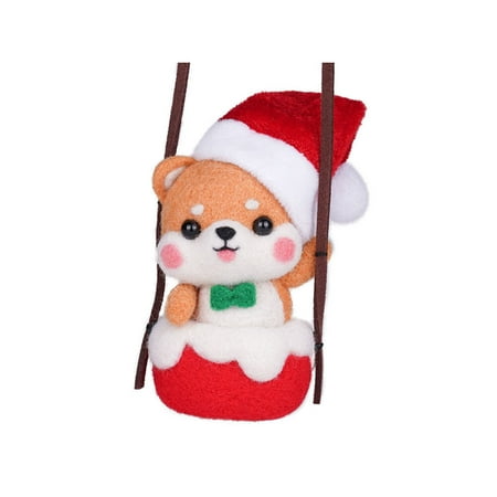 1 Set of Needle Felting Kit Christmas Pendant DIY Wool Kits Needlework Accessories
1 Set of Needle Felting Kit Christmas Pendant DIY Wool Kits Needlework Accessories