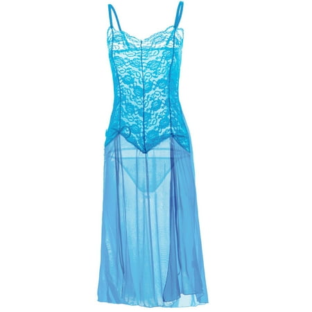 Knosfe Women s Lace-up Floral Lace Chemise Bodysuit Sleepwear Strap Babydoll Sexy Lingerie L
Knosfe Women s Lace-up Floral Lace Chemise Bodysuit Sleepwear Strap Babydoll Sexy Lingerie L