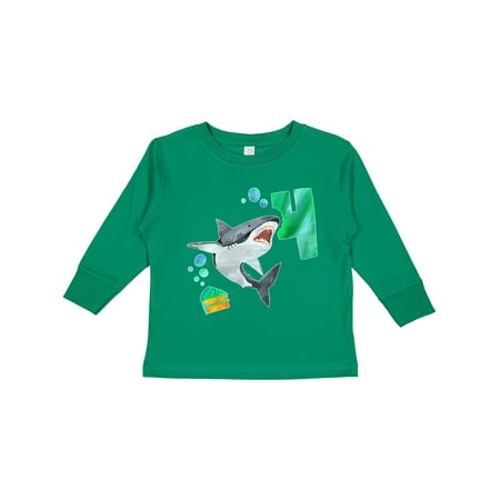 Inktastic Fourth Birthday Shark with Cake Gift Toddler Boy or Toddler Girl Long Sleeve T-Shirt
Inktastic Fourth Birthday Shark with Cake Gift Toddler Boy or Toddler Girl Long Sleeve T-Shirt