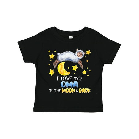Inktastic I Love My Oma to the Moon and Back Cute Sheep Gift Toddler Boy or Toddler Girl T-Shirt
Inktastic I Love My Oma to the Moon and Back Cute Sheep Gift Toddler Boy or Toddler Girl T-Shirt