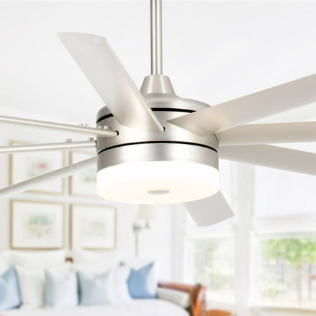 Ceiling Fan with Remote Large Modern Ceiling Fan with Light 70 inch Brushed Nickel
Ceiling Fan with Remote Large Modern Ceiling Fan with Light 70 inch Brushed Nickel
