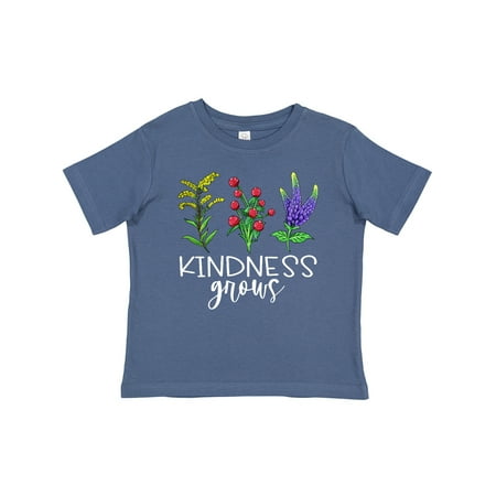 Inktastic Kindness Grows Wildflowers Gift Baby Boy or Baby Girl T-Shirt