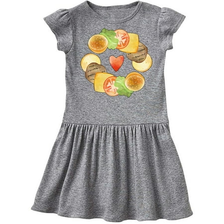 Inktastic I Love Burgers Summer Burger Fixings and Heart Gift Toddler Girl Dress
Inktastic I Love Burgers Summer Burger Fixings and Heart Gift Toddler Girl Dress