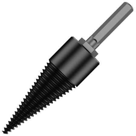 Atopoler Wood Splitter Drill Bit 32/42mm Heavy Duty High Carbon Steel Drill Screw Cone Driver for Household Electric Drill
Atopoler Wood Splitter Drill Bit 32/42mm Heavy Duty High Carbon Steel Drill Screw Cone Driver for Household Electric Drill