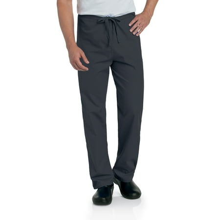 Landau Essentials Unisex Relaxed Fit 1-Pocket Drawstring Scrub Pants 7602