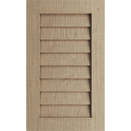 Ekena Millwork 26 W x 33 H Timberthane Rough Cedar Rectangle Faux Wood Non-Functional Gable Vent Primed Tan
Ekena Millwork 26 W x 33 H Timberthane Rough Cedar Rectangle Faux Wood Non-Functional Gable Vent Primed Tan