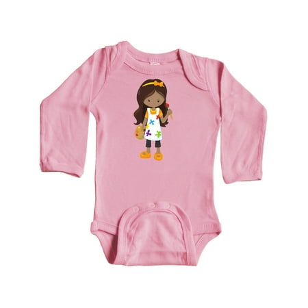 Inktastic African American Girl Painter Paint Artist Gift Baby Girl Long Sleeve Bodysuit
Inktastic African American Girl Painter Paint Artist Gift Baby Girl Long Sleeve Bodysuit