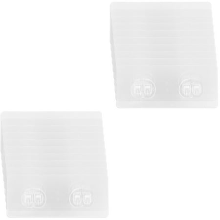 20 Pcs Double Claw Non-marking Buckle Plastic Hangers Kitchen Shelf Hook Home Hook Plastic Shelf Adhesive Hook
20 Pcs Double Claw Non-marking Buckle Plastic Hangers Kitchen Shelf Hook Home Hook Plastic Shelf Adhesive Hook