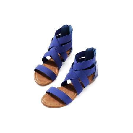 Women‘s Elastic Ankle Strap Low Wedges Sandals Casual Dressy Summer Flat Sandals Cute Gladiator Shoes Women‘s Footwear
Women‘s Elastic Ankle Strap Low Wedges Sandals Casual Dressy Summer Flat Sandals Cute Gladiator Shoes Women‘s Footwear