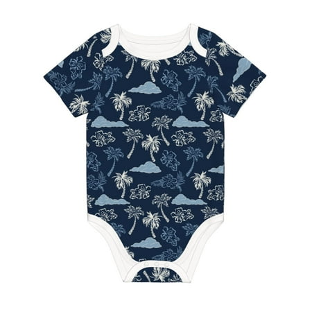 Matuu Hawaii Palms for Baby Short-Sleeve Bodysuit Soft Cotton Comfortable and Breathable Perfect for Newborns and Infants
Matuu Hawaii Palms for Baby Short-Sleeve Bodysuit Soft Cotton Comfortable and Breathable Perfect for Newborns and Infants
