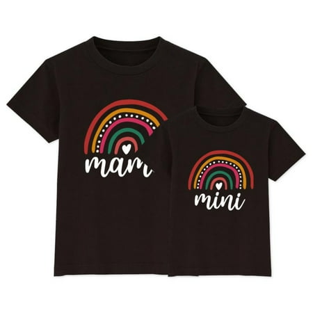 Loveaby Family Matching Mother Daughter Women Girls Tops Rainbow Casual T shirt Tee
Loveaby Family Matching Mother Daughter Women Girls Tops Rainbow Casual T shirt Tee
