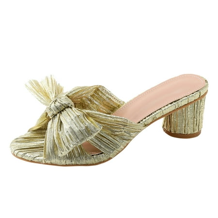 ZHAGHMIN Rubber Slippers Women S Summer Thick Heel Satin Bow Round Head Strapless Sandals Womens Shower Sandals Size 9 Comfort Sandals For Women With Memory Foam Women Size 12 Sandals Plaid Sandals
ZHAGHMIN Rubber Slippers Women S Summer Thick Heel Satin Bow Round Head Strapless Sandals Womens Shower Sandals Size 9 Comfort Sandals For Women With Memory Foam Women Size 12 Sandals Plaid Sandals