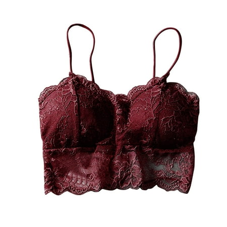 RPVATI Women s Comfort Padded Bralette V-Neck Lace Floral Bralettes for Women Sports Hollow Out Wirefree Bra
RPVATI Women s Comfort Padded Bralette V-Neck Lace Floral Bralettes for Women Sports Hollow Out Wirefree Bra