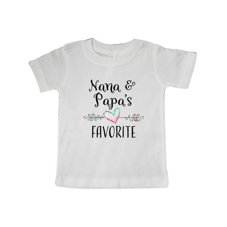 Inktastic Nana and Papa s Favorite- Heart Grandchild Gift Baby Boy or Baby Girl T-Shirt
Inktastic Nana and Papa s Favorite- Heart Grandchild Gift Baby Boy or Baby Girl T-Shirt