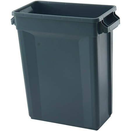 Trust Svelte Container 16 gal 25 H x 20 W x 10 11/16 D Gray (1 Unit)