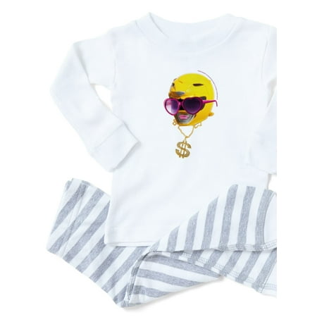 CafePress - Power Rangers Yellow Ranger With Cha - Toddler Long Sleeve Pajama set