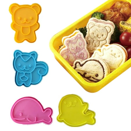 Riguas 4Pcs Cookie Molds Food Grade BPA Free Reusable Non-stick Animal Style DIY Bread Biscuit Cutter Molds Kitchen Supplies
Riguas 4Pcs Cookie Molds Food Grade BPA Free Reusable Non-stick Animal Style DIY Bread Biscuit Cutter Molds Kitchen Supplies