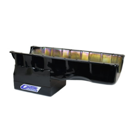 Canton 13-330TBLK Oil Pan BBC Drag Race Pan 1 Piece Seal Mark 5 Block