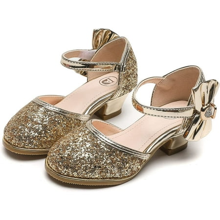 Girls Sandals Glittler Bow Dress Shoes Princess Crystal High Heels Party Wedding Flower Girls Shoes for Kid Toddler
Girls Sandals Glittler Bow Dress Shoes Princess Crystal High Heels Party Wedding Flower Girls Shoes for Kid Toddler