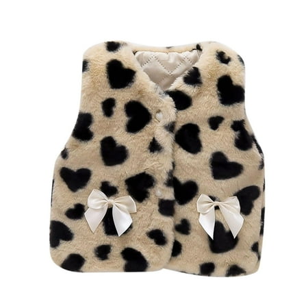 LBECLEY Floral Jackets for Girls Kids Toddler Baby Girls Sleeveless Patchwork Fleece Winter Coats Jacket Vest Outer Outwear Costs Girls Brown 90
LBECLEY Floral Jackets for Girls Kids Toddler Baby Girls Sleeveless Patchwork Fleece Winter Coats Jacket Vest Outer Outwear Costs Girls Brown 90