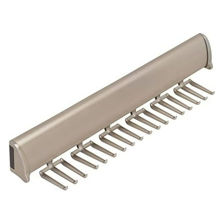 Drevy 15 Hook Tie Rack Synergy Collection Full extension slide 12 -plated matt
Drevy 15 Hook Tie Rack Synergy Collection Full extension slide 12 -plated matt