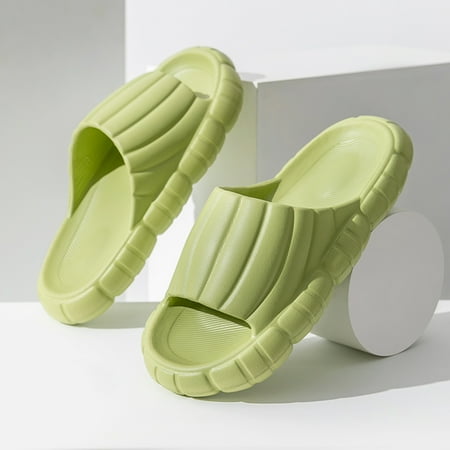 uikmnh Slippers for Women Men And Women Slippers Bathroom Home Slippers Solid Color Flat Bottom Home Sandals Green 8.5
uikmnh Slippers for Women Men And Women Slippers Bathroom Home Slippers Solid Color Flat Bottom Home Sandals Green 8.5