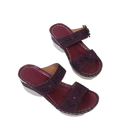 Women s Flower Platform Wedge Slides Sandals Casual Summer Open Toe Two Strap Slippers Vintage Bohemian Slip On Walking Shoes
Women s Flower Platform Wedge Slides Sandals Casual Summer Open Toe Two Strap Slippers Vintage Bohemian Slip On Walking Shoes