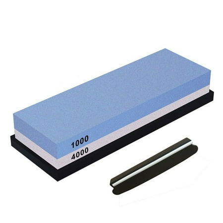 Whetstone Double-Sided Knife Sharpening Stone Set Grit 1000/4000 Knife Sharpener Combination Kits with Non- Silicone Base (1000# / 4000#)
Whetstone Double-Sided Knife Sharpening Stone Set Grit 1000/4000 Knife Sharpener Combination Kits with Non- Silicone Base (1000# / 4000#)
