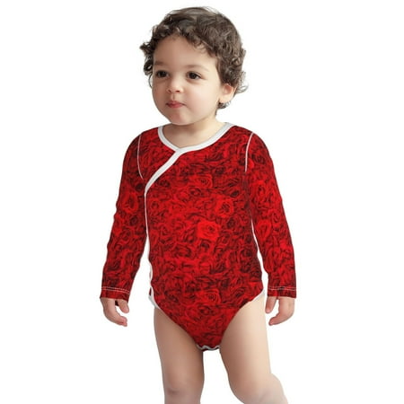 Fotbe Red Rose Pattern Unisex-baby Long-sleeve Bodysuit Long Sleeve Bodysuits One-piece 100% Organic Cotton for Infant Baby Boys Unisex-2 Years
Fotbe Red Rose Pattern Unisex-baby Long-sleeve Bodysuit Long Sleeve Bodysuits One-piece 100% Organic Cotton for Infant Baby Boys Unisex-2 Years