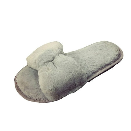 WANYNG slippers for women Women Warm Solid Bow Knot Plush Soft Slippers Indoors Floor Bed Room Shoes Adult Shoes Gray 40-41
WANYNG slippers for women Women Warm Solid Bow Knot Plush Soft Slippers Indoors Floor Bed Room Shoes Adult Shoes Gray 40-41