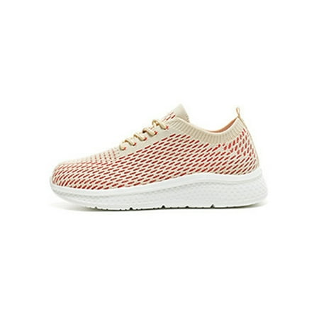 Colisha Ladies Athletic Shoe Lace Up Shoes Mesh Sneakers Outdoor Non-slip Casual Sneaker Workout Trainers Beige 5
Colisha Ladies Athletic Shoe Lace Up Shoes Mesh Sneakers Outdoor Non-slip Casual Sneaker Workout Trainers Beige 5
